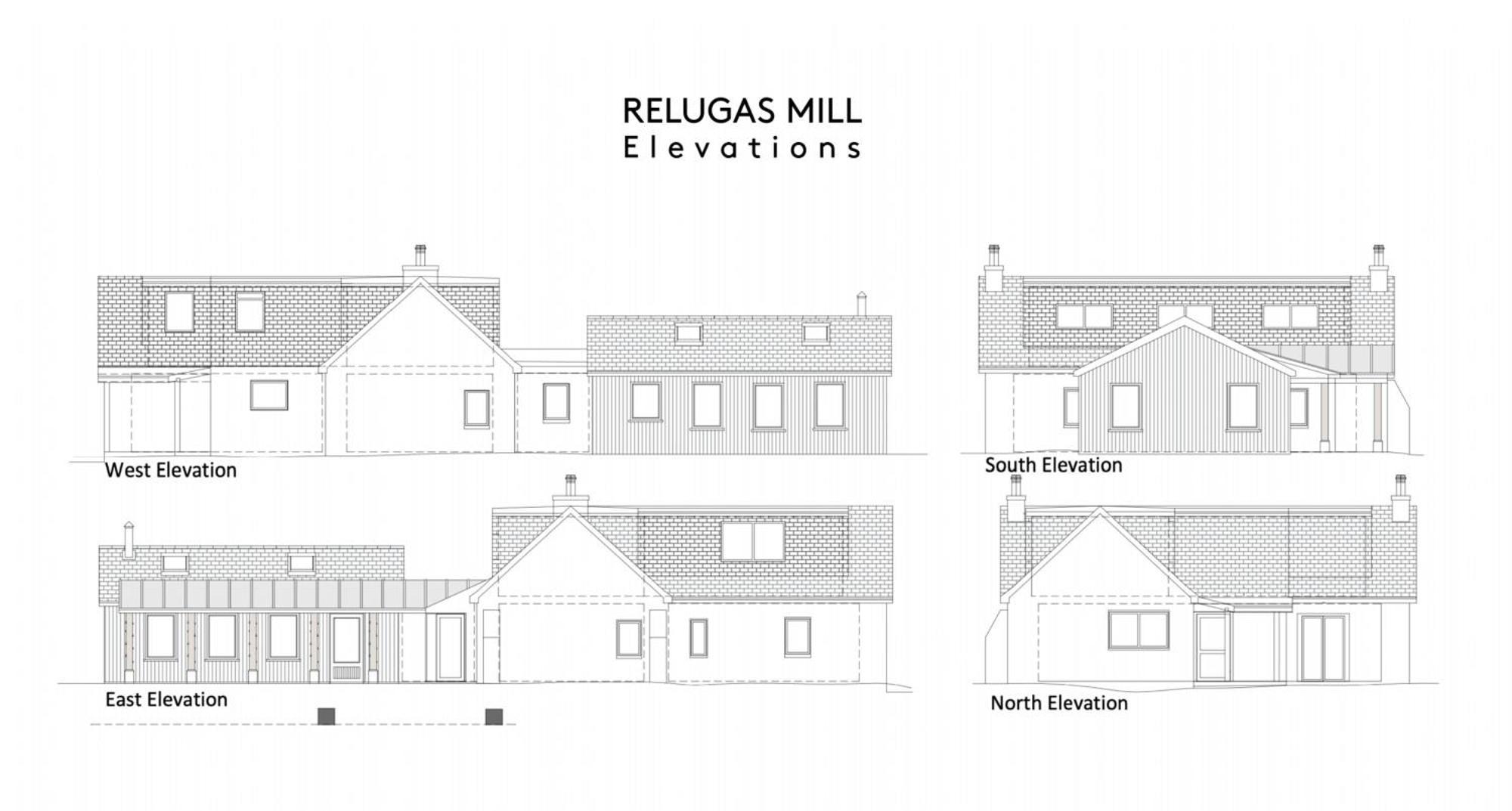 Relugas Mill Villa Nairn Exteriör bild